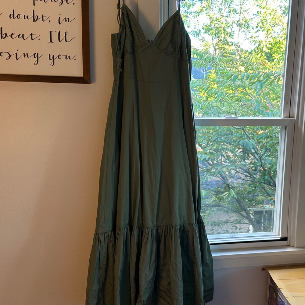 Abercrombie & Fitch Olive Green Top